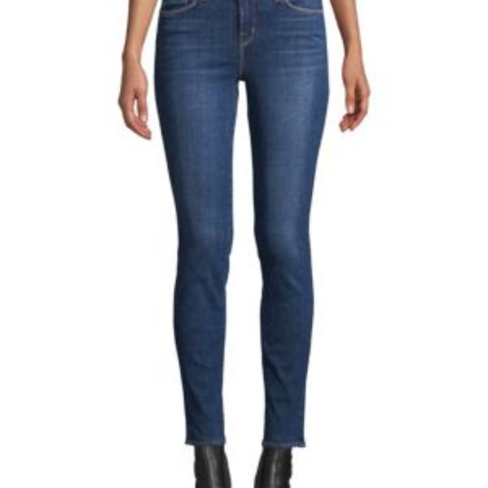 L'Agence Mid-Rise Skinny Jeans - Size 28